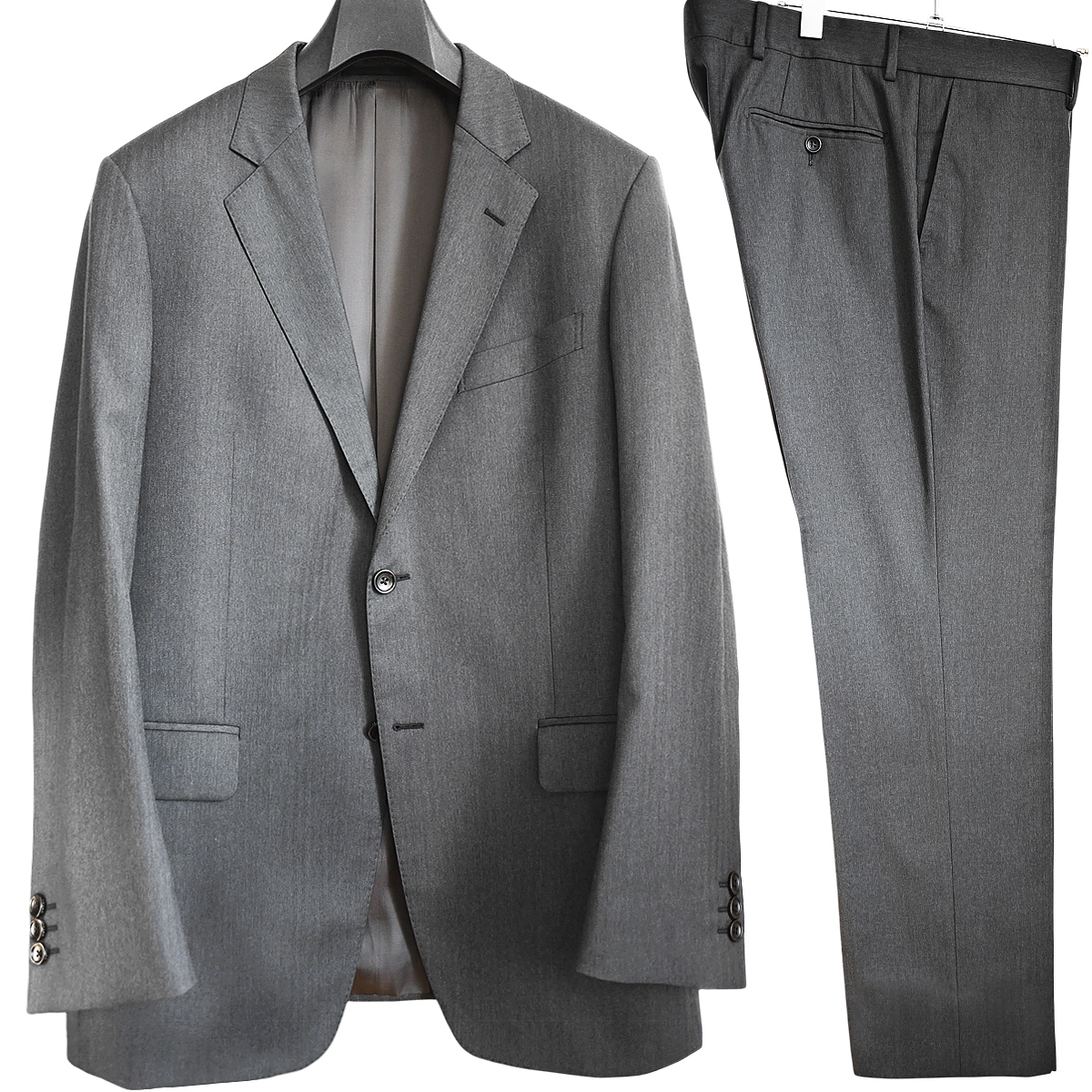 正規品 新モデル グッチ GUCCI ウールギャバジン セットアップスーツ ジャケット パンツ スラックス拍卖