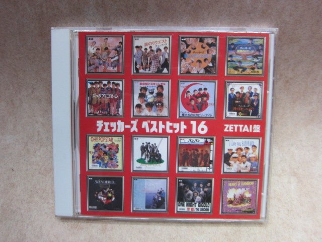 送料無料 チェッカーズ ベストヒット16 ZETTAI盤 全16曲 ベストアルバム CD J-POP ポニーキャニオン 涙のリクエスト 80年代 2014年発売拍卖