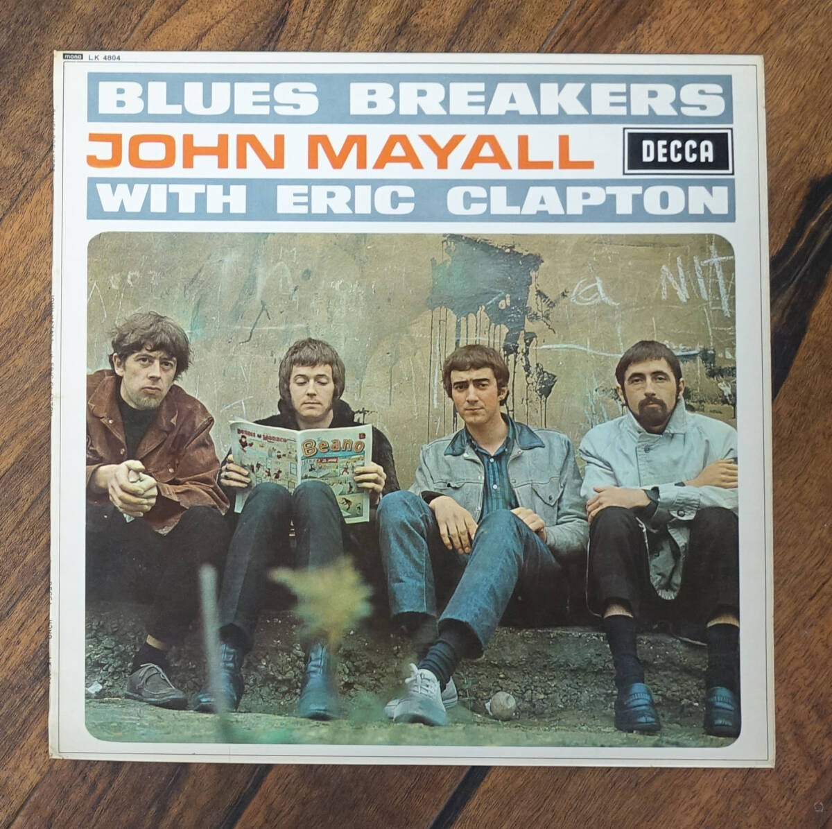 極初期! 極上! UK Original 初回 DECCA LK 4804 Blues Breakers / John Mayall with Eric Clapton MAT: 1A/1A拍卖