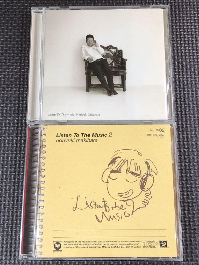 槇原敬之 Listen To The Music 1・2 CD2枚セット拍卖