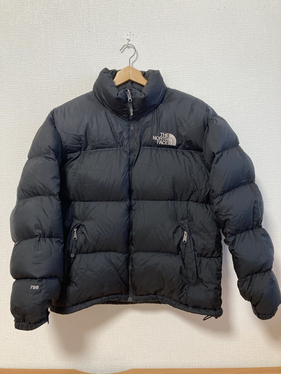 3-255 THE NORTH FACE ザ・ノース・フェイス ノースフェイス ダウンジャケット ダウン アウター 黒 ブラック メンズ サイズ L ブランド拍卖