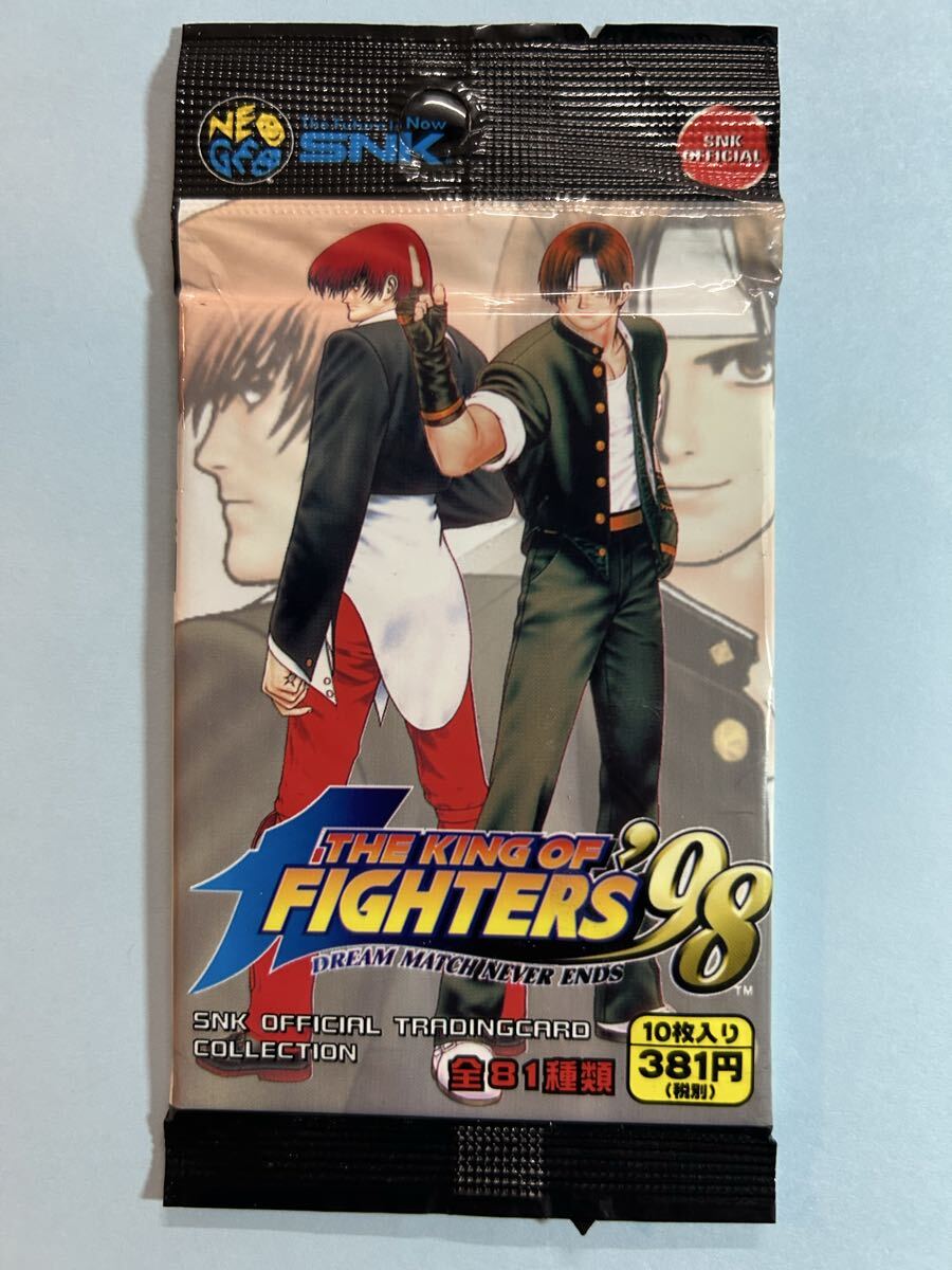 ◆SNK THE KINGOF FIGHTERS '98 キングオブファイターズ 未開封パック拍卖
