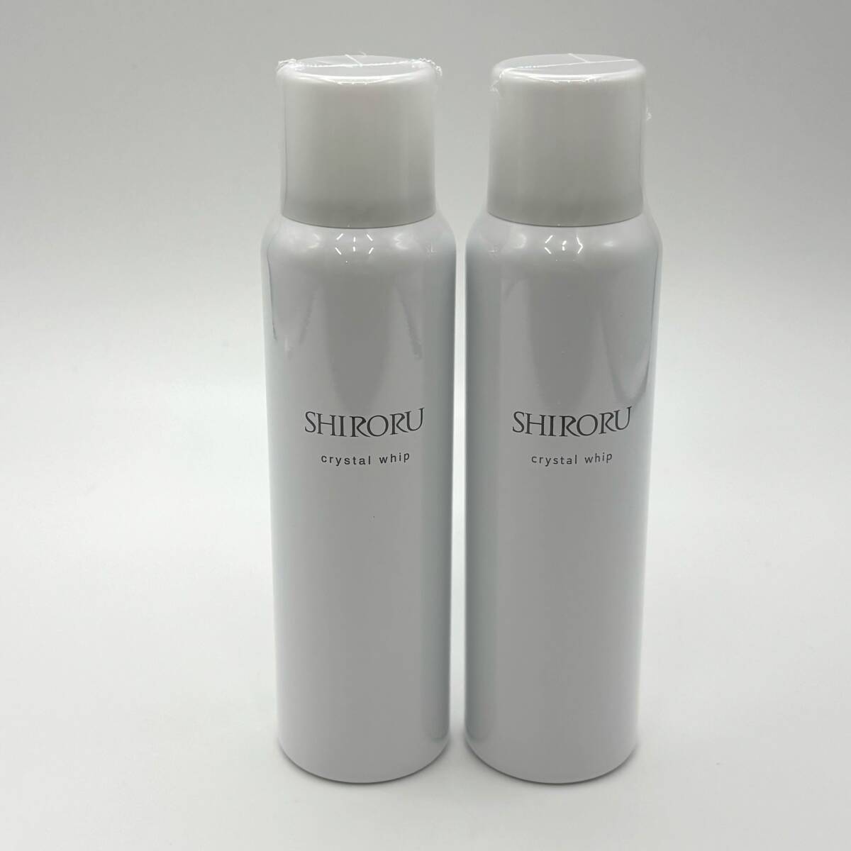 ☆未開封品☆ SHIRORU シロル crystal whip クリスタルホイップ 洗顔料 120g×2本セット 泡洗顔 洗顔フォーム 化粧品【7852】拍卖