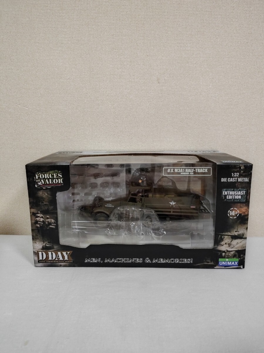 unimax1/32「U.S. M3A1ハーフトラック」(ノルマンディー、1944年)(NO81009)拍卖