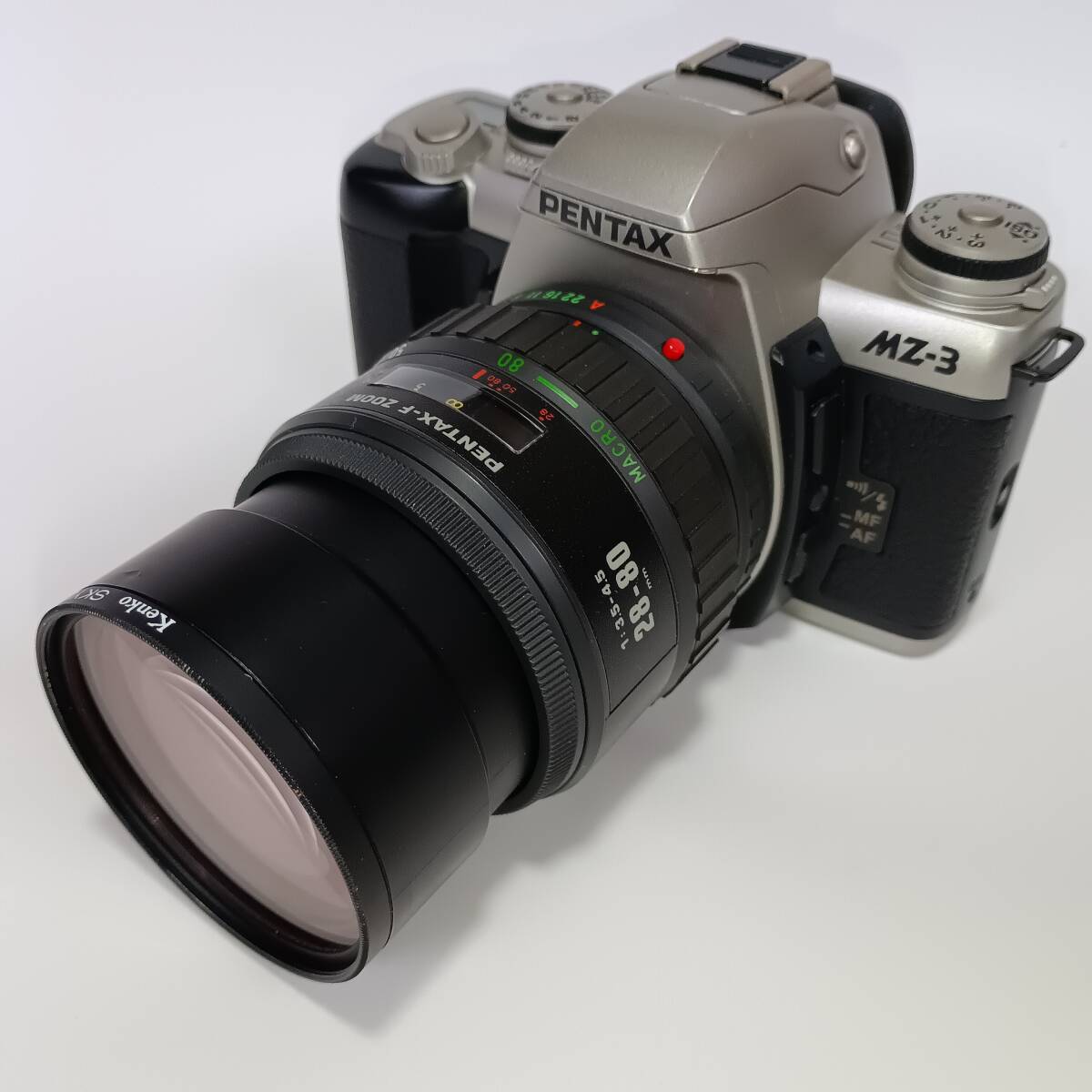 ペンタックス 一眼レフ MZ-3 シルバー フィルムカメラ拍卖