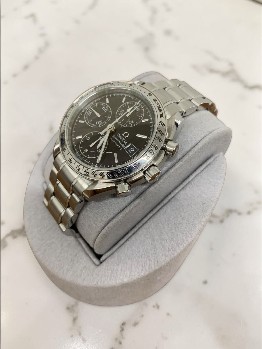 ○I0316A オメガ OMEGA スピードマスター デイト 3513 50 クロノグラフ メンズ 腕時計 文字盤 ブラック 不動品 自宅保管品 現状品拍卖