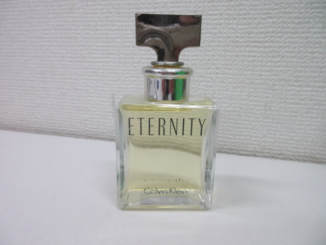(4160) Calvin Klein カルバンクライン ETERNITY エタニティ eau de parfum 50ml拍卖