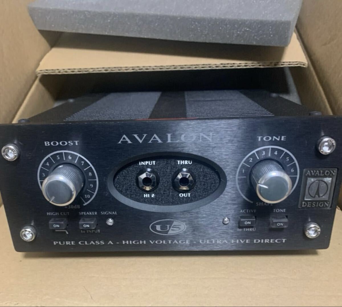 AVALON DESIGN U5 プリアンプ拍卖