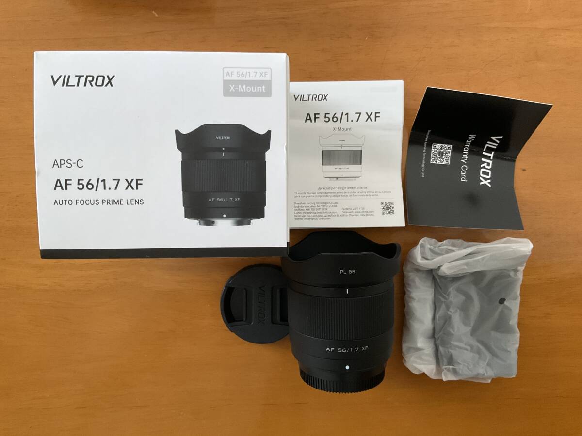Viltrox AF 56mm F1.7 STM ED IF 富士フイルムXマウント 綺麗で拍卖
