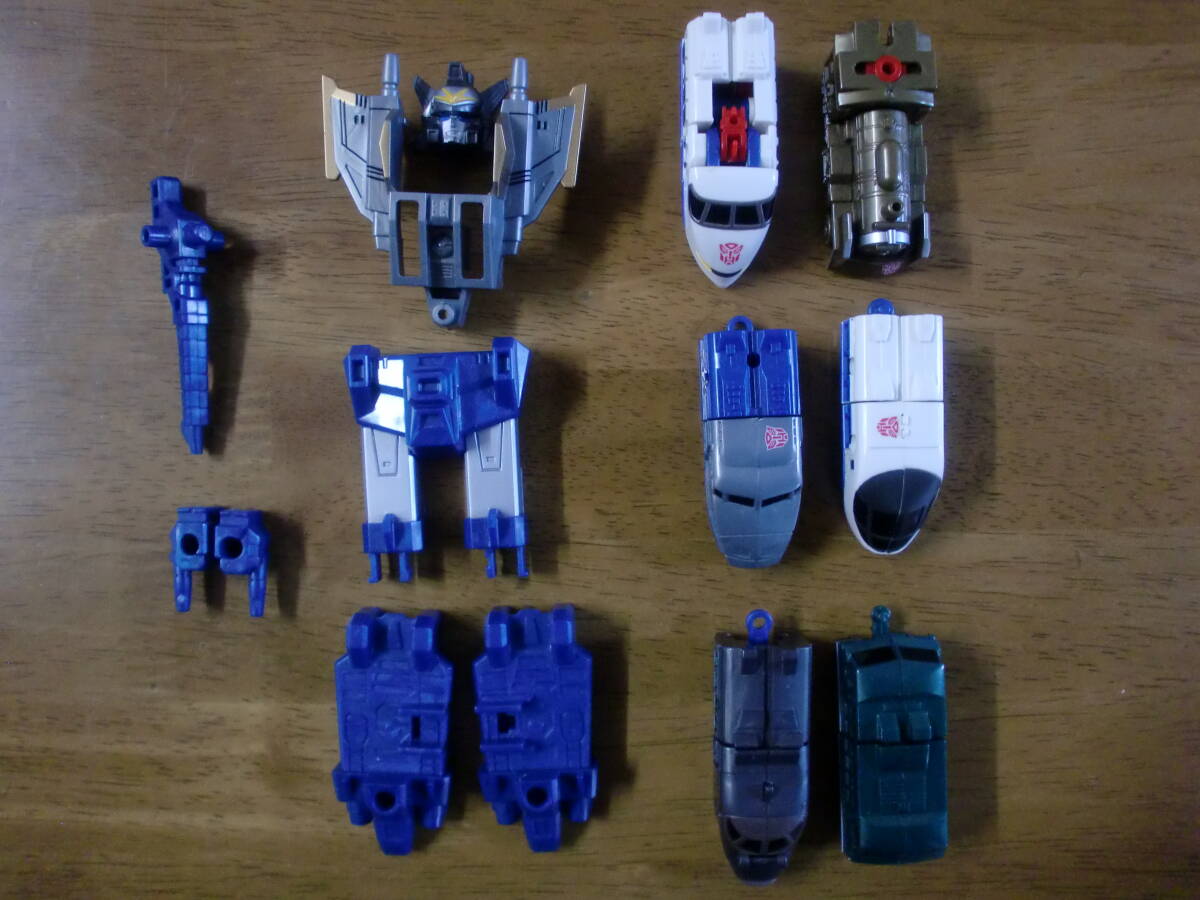 1円スタート 中古 トランスフォーマー マイクロマスター 復刻版 シックストレイン 通常版カラー 60サイズ以下拍卖
