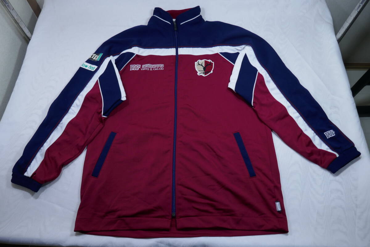 支給品 鹿島アントラーズ エネーレ ennerre ジャージ サイズXO かずま NRWA-137 サッカー Jリーグ拍卖