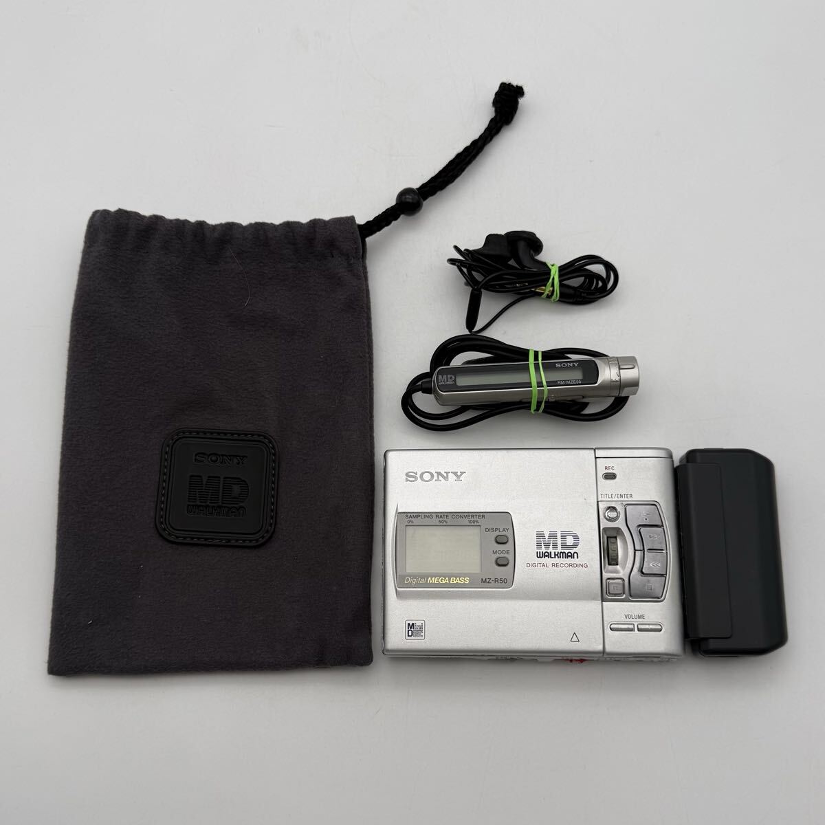 SONY ソニー MD WALKMAN MDウォークマン MZ-R50 ポータブル MDレコーダー プレーヤー ジャンク拍卖