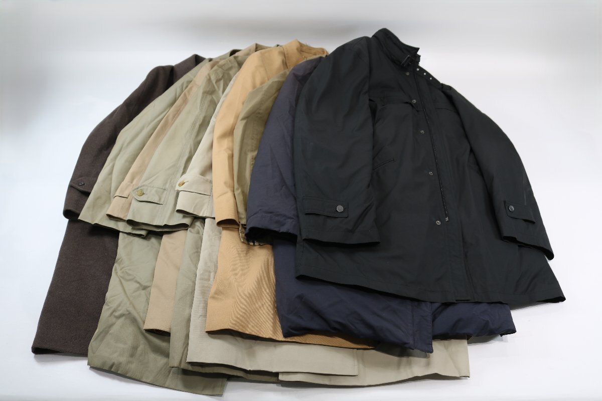 【9点】Burberrys バーバリーズ バーバリーロンドン コート トレンチコート ライナー付き有り サイズ 90-165-4 等含 メンズ まとめ 4884-ES拍卖