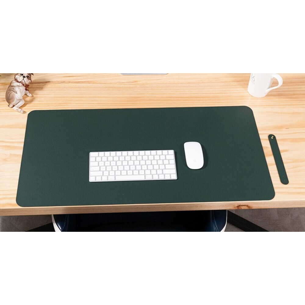 ☆ ダークグリーン ☆ デスクマット kgoods20 デスクマット 60 30 60×30cm テーブルマット マウスパッド 大型 机 学習机 デスク 勉強拍卖