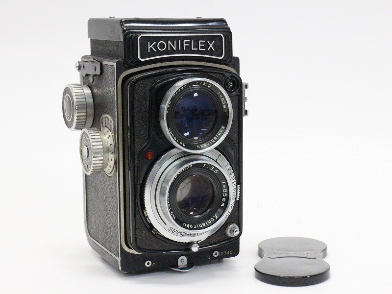 ●○KONISHIROKU KONIFLEX II 二眼レフ 中判 フィルムカメラ 小西六○●030786008J○●拍卖