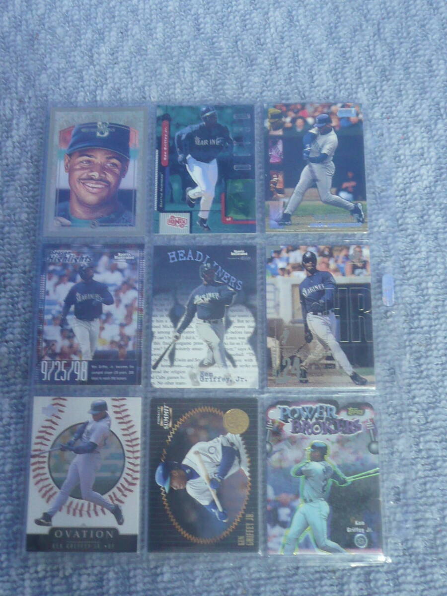 2B70★未使用 保存品★Ken Griffey Jr ケン・グリフィー ジュニア 超レアカード 計9枚 ★2602拍卖