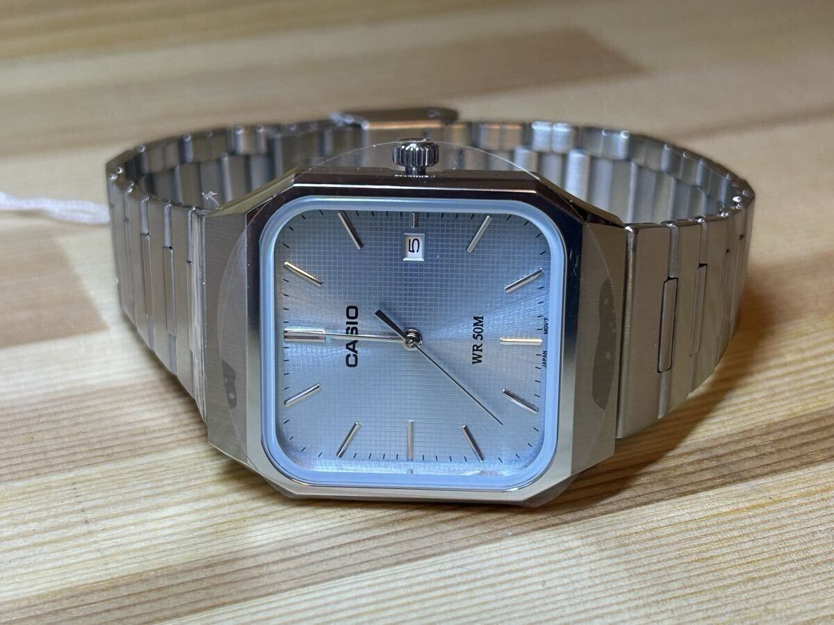 新品未使用品 カシオ チプカシ CASIO MTP-B185D-2A2 アイスブルー拍卖