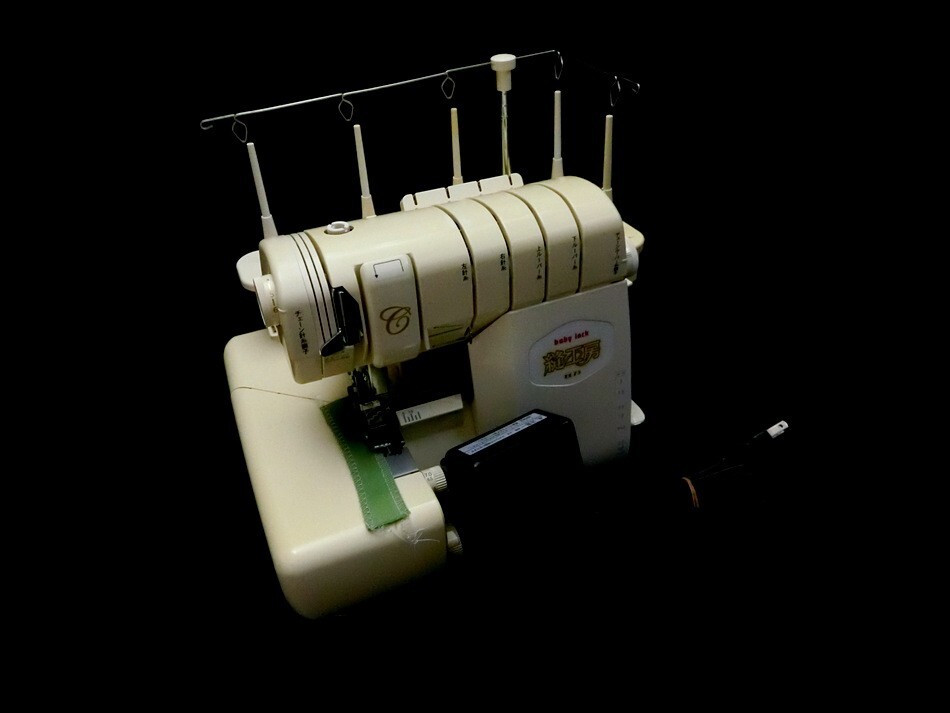 一律送料有 JUKI babylock 縫工房 BL75 フットコントローラー付き ジューキ ベビーロック ハンドクラフト 縫製 アパレル【Y124】拍卖