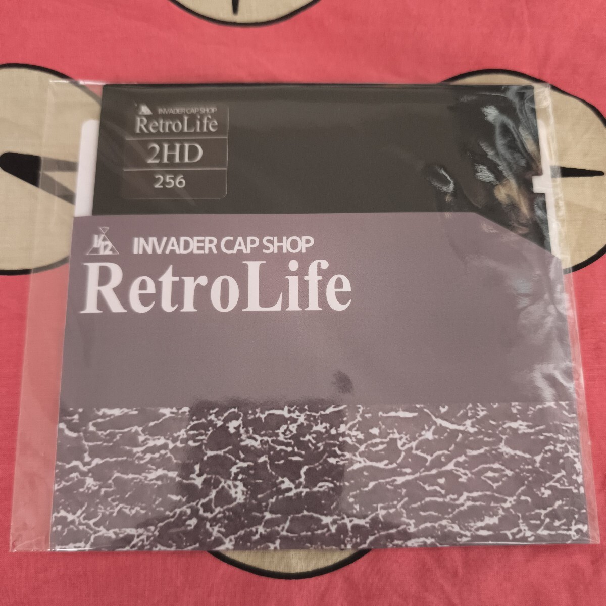 フロッピーディスク風CDまたはDVDメディア INVADER CAP SHOP RetroLife 2HD 256拍卖