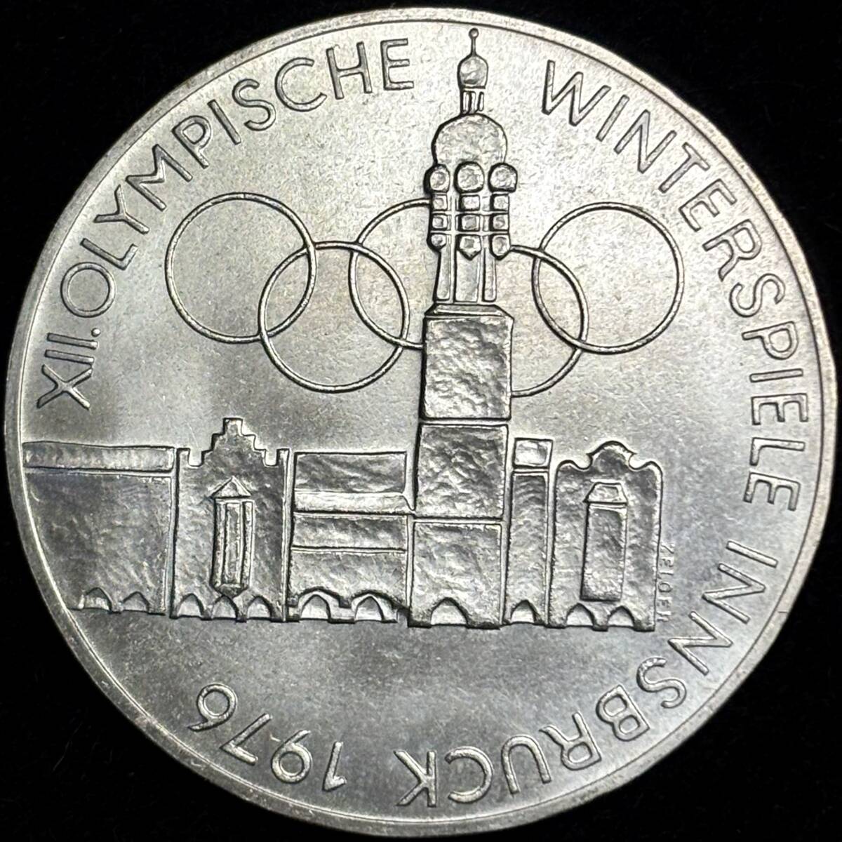 【オーストリア大型銀貨】(1976年銘 24.0g 直径36mm)拍卖