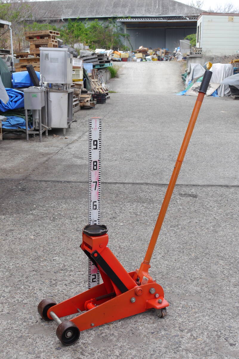 ★ 大橋産業 SLマンモス 油圧ガレージ ジャッキ 最大荷重 3t ★拍卖