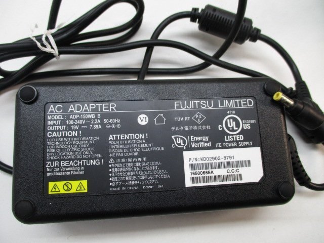 10個セット 純正FUJITSU ACアダプタ ADP-150WB B 19V-7.89A FH-X/D2、WF2/D2(FMVWD2F2U、FMVWD2F2UD) FH-X/C3、WF2/C3 対応拍卖