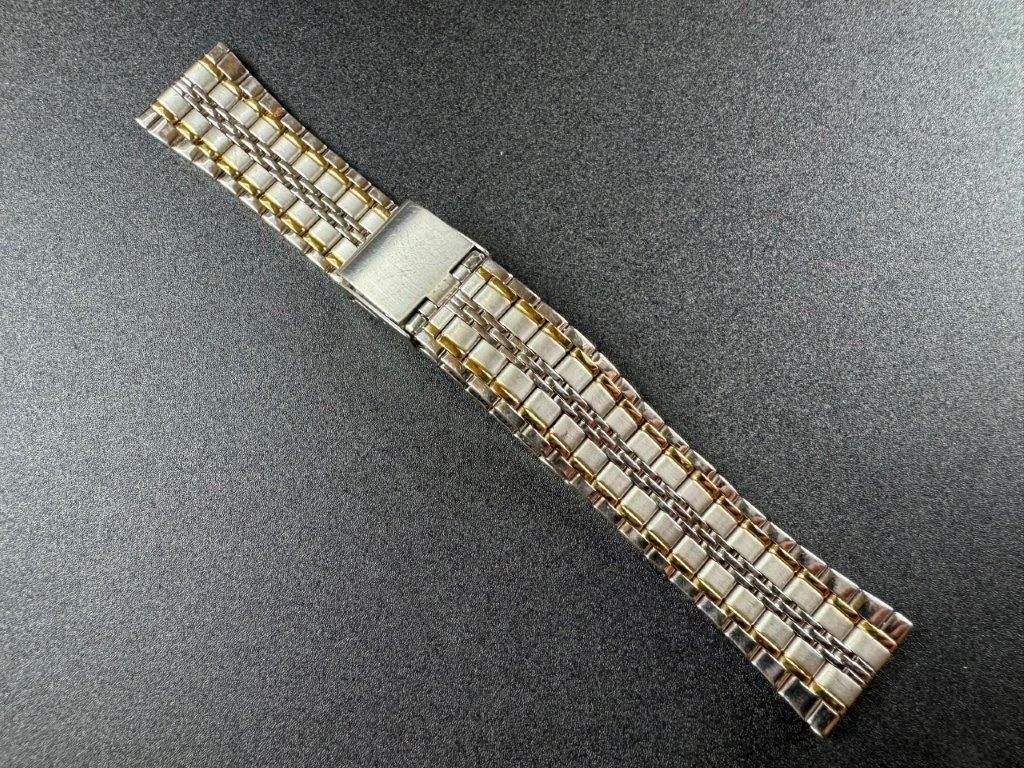 中古 セイコー シチズン オリエント メンズ ステンレスブレス 色: シルバー 幅: 20mm 長さ: 調整式拍卖