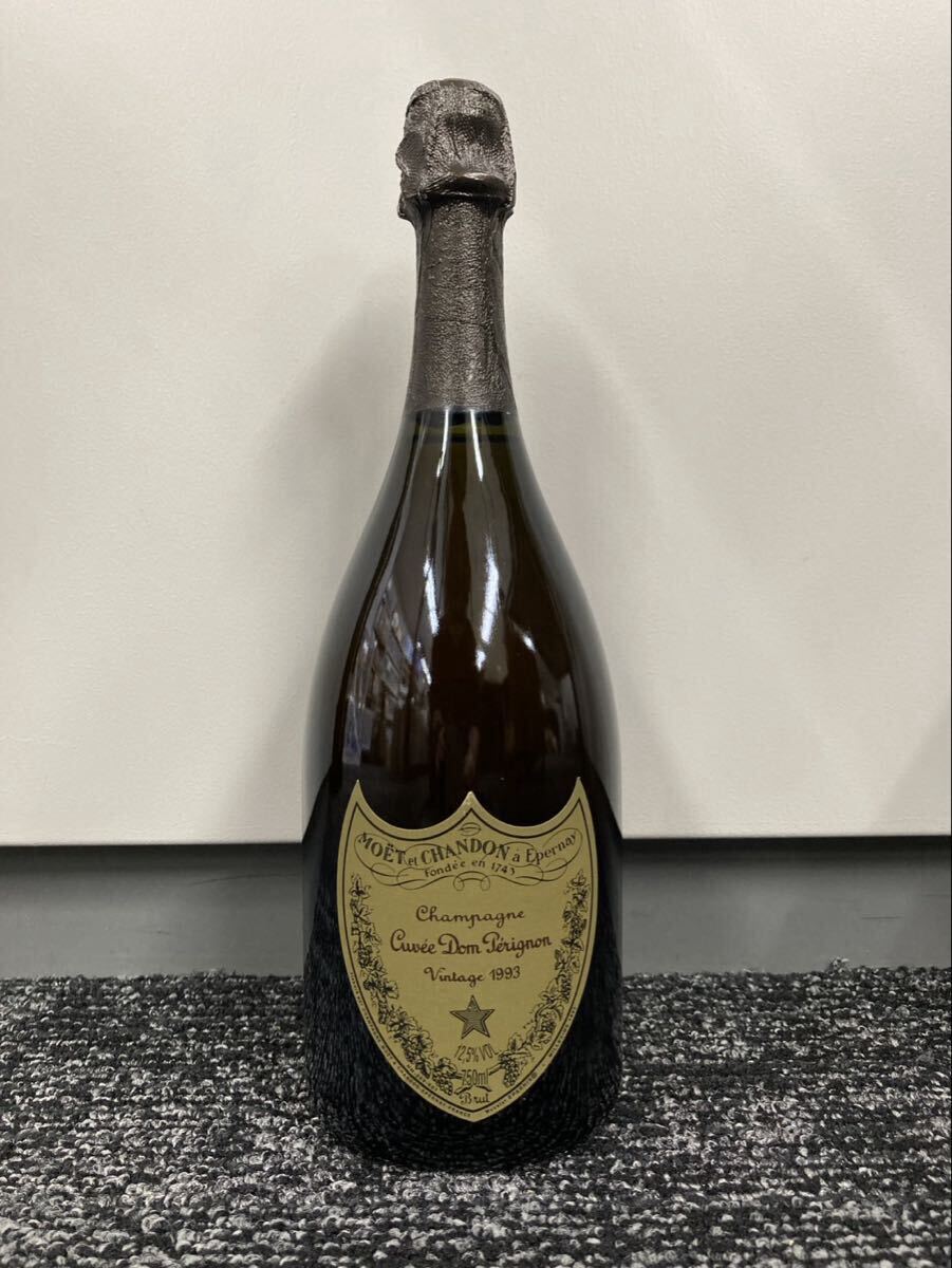 1円〜!【未開栓】ドンペリニヨン 1993 12.5% 750ml ヴィンテージ Dom Perignon Vintage シャンパン 果実酒 古酒拍卖