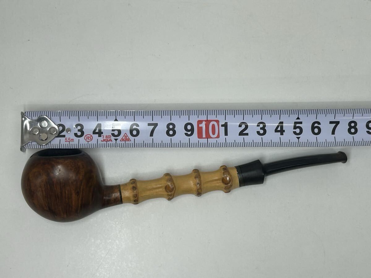 ⑦ CARVED HIGUCHI カーブド 樋口 パイプ バンブー 竹 タバコ 喫煙具 煙草 日本 JAPAN 現状品拍卖