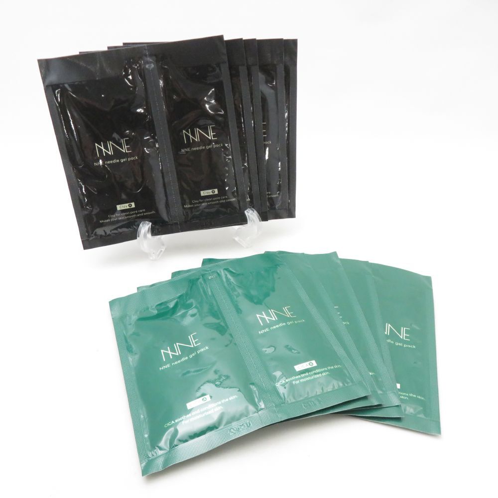 未使用 NNE エヌエヌイー ニードル炭酸パック パック 10枚 セット CICA G Clay B スキンケア BO12011U拍卖