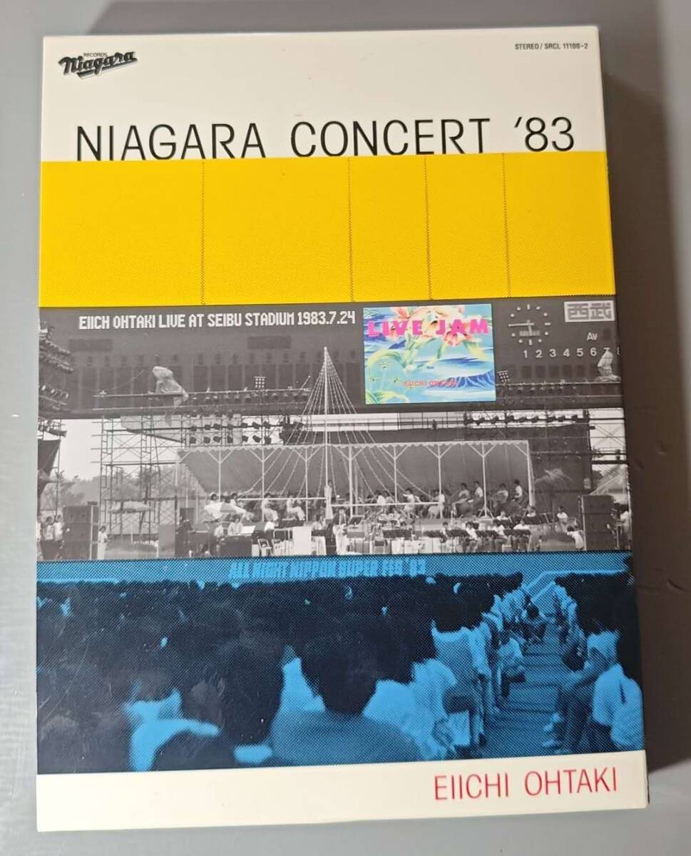 美盤 2CD+DVD 大瀧詠一 NIAGARA CONCERT '83 初回生産限定盤 /SRCL 11100-2/4547366391848/ 拍卖