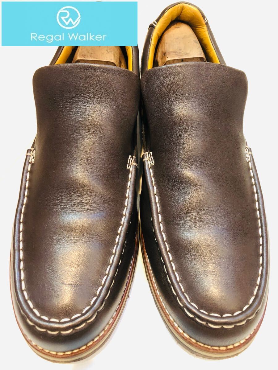 ★未使用級品★定価26,400円!リーガルウォーカー スリッポン カジュアルシューズ 26.5EEE拍卖