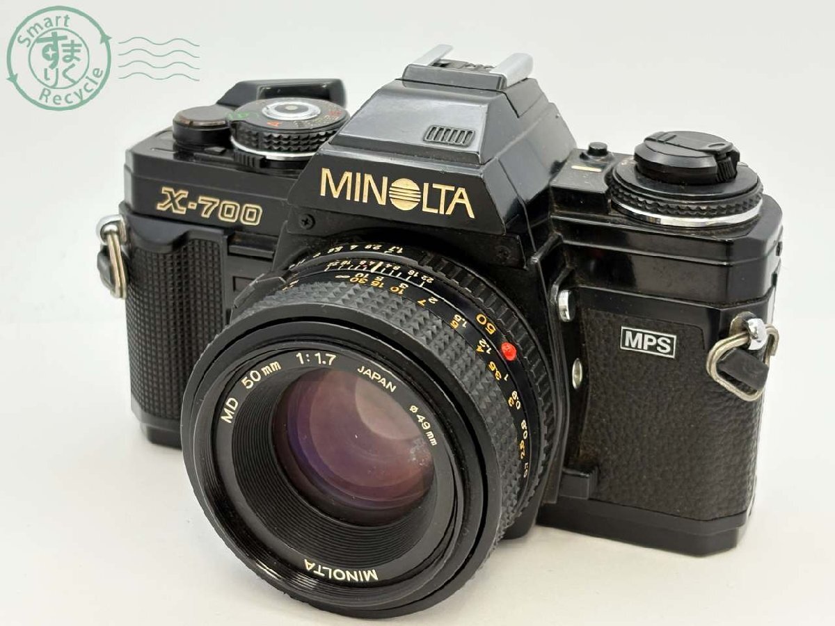CC0705748 ● MINOLTA X-700 ミノルタ ブラック MD 50mm 1:1.7 一眼レフ フィルムカメラ 中古 ジャンク拍卖