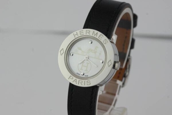HERMES エルメス パスパス PP1.210 レディース腕時計 未使用替えベルト付拍卖