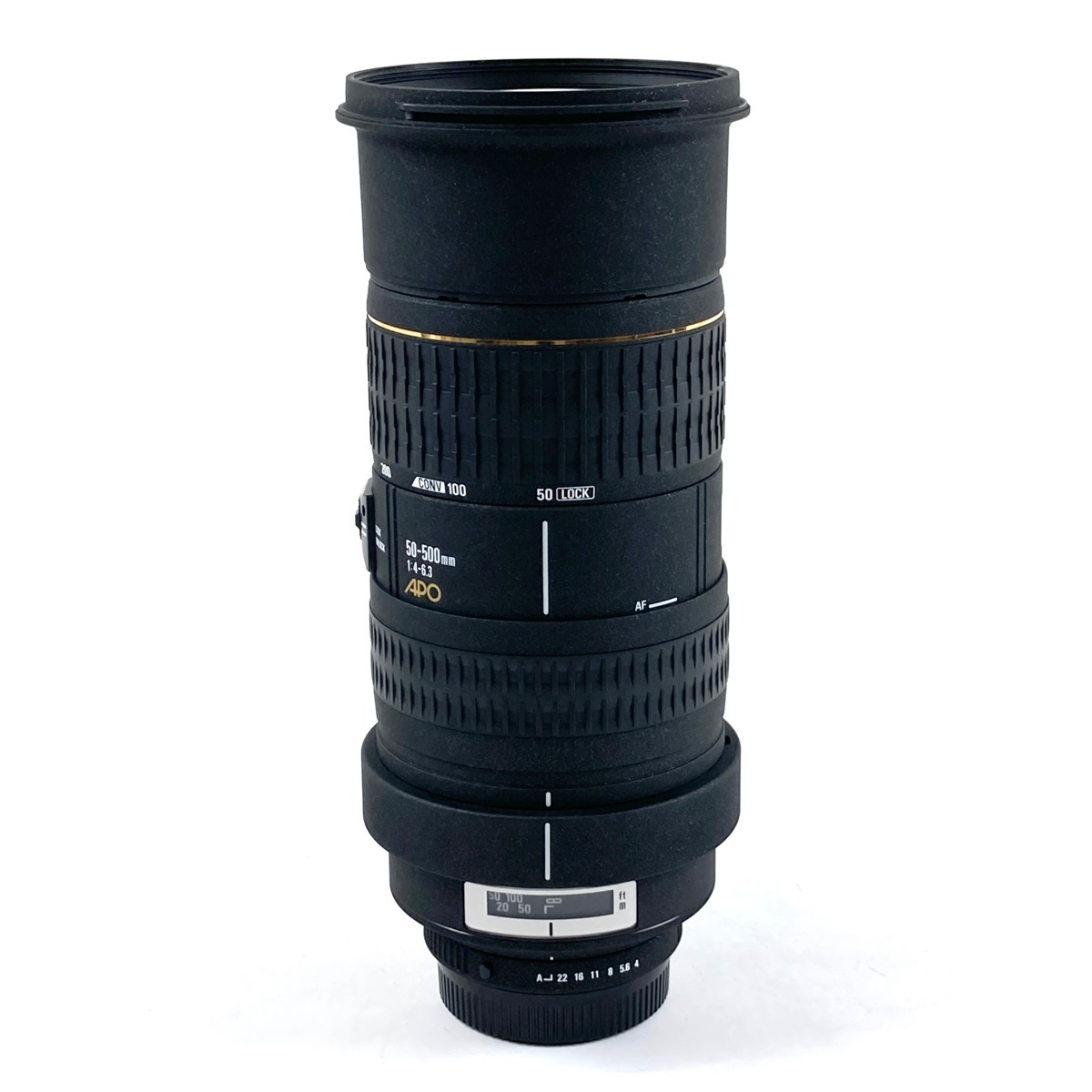 【1円】 シグマ SIGMA 50-500mm F4-6.3 APO EX RF HSM (ペンタックス用) 一眼カメラ用レンズ(オートフォーカス) 【中古】拍卖