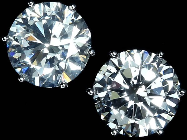 MR17930SS【1円~】新品【RK宝石】≪DIAMOND≫ 極上ダイヤモンド 大粒 2石 総計1.02ct Pt900 高級 一粒ダイヤ ピアス拍卖