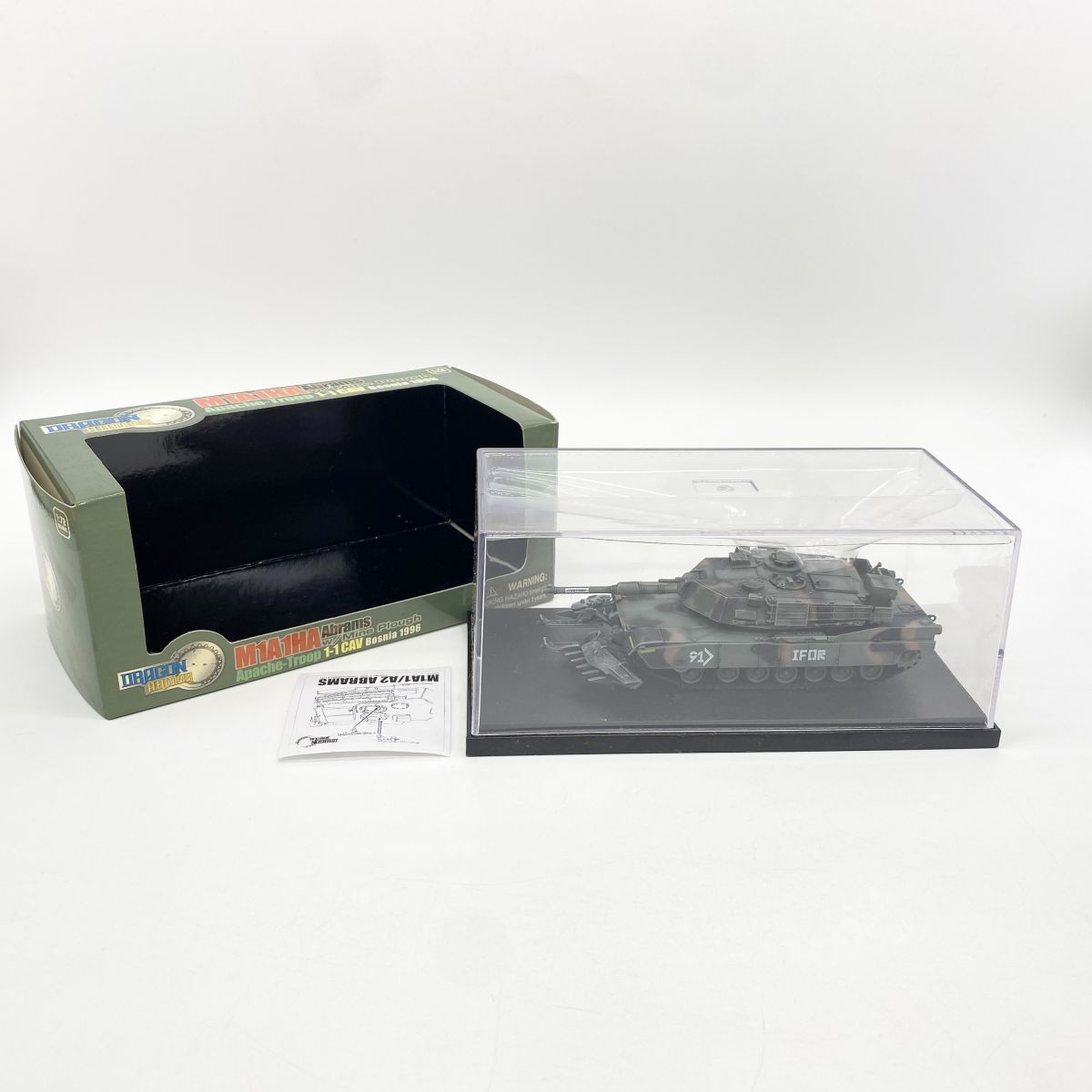 (32285)ドラゴンアーマー 1/72スケール №60017 M1A1HA Abrams エイブラムス 第1騎師団 第1大隊 A中隊 ボスニア 1996 箱付 戦車 模型拍卖