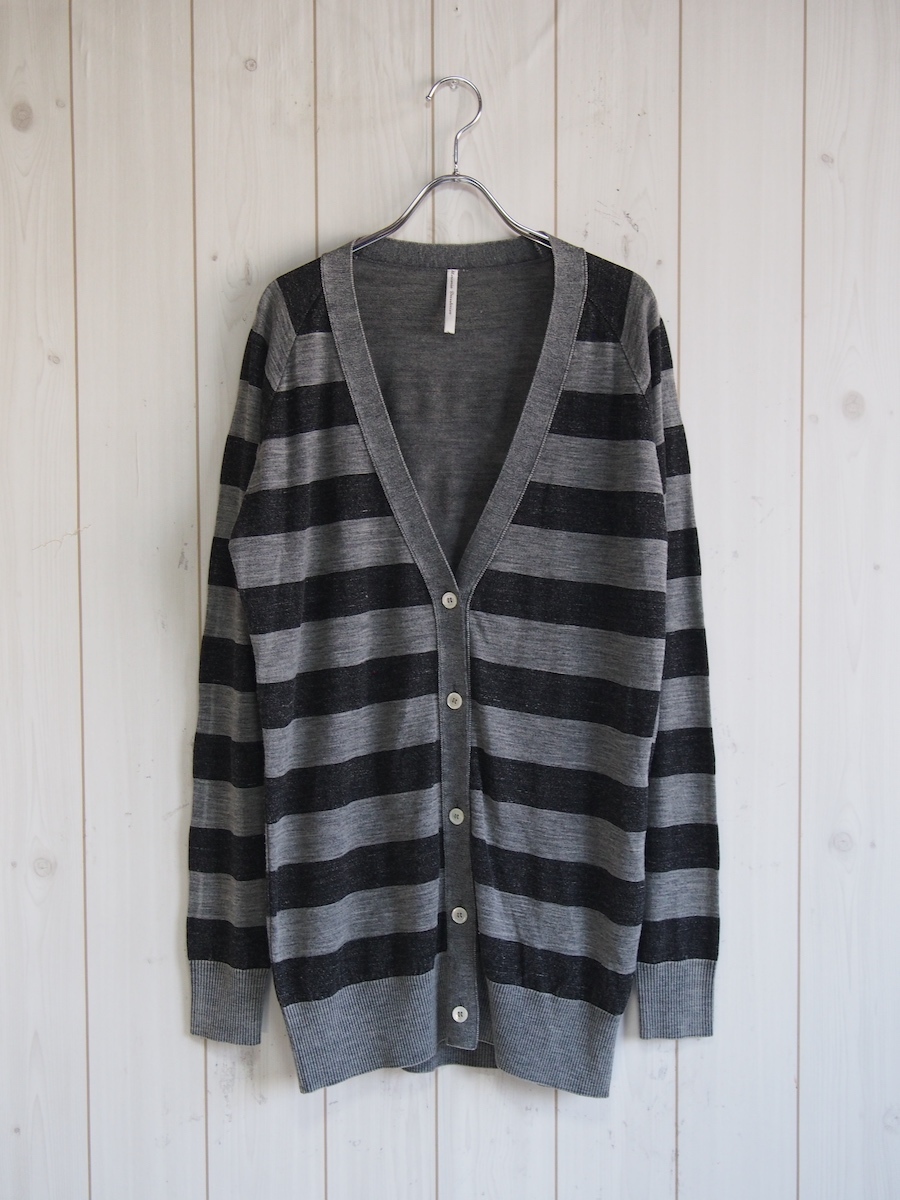 Merceria Dressterior ドレステリア ハイゲージ ボーダーカーディガン拍卖