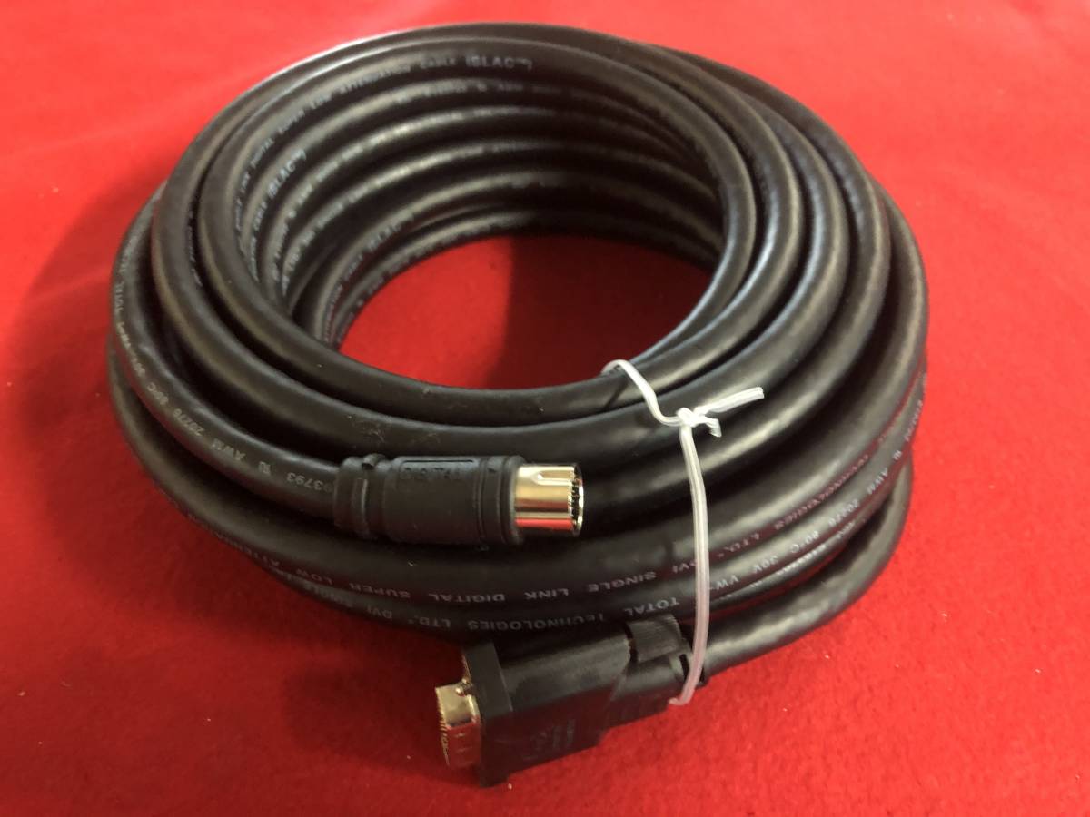 長期保管品◆ JAPAN MATERIAL 配線用シングルリンクDVIケーブル10m DSL/DE10M拍卖