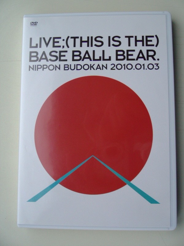 DVD◆LIVE;(THIS IS THE)BASE BALL BEAR.NIPPON BUDOKAN 2010.01.03拍卖