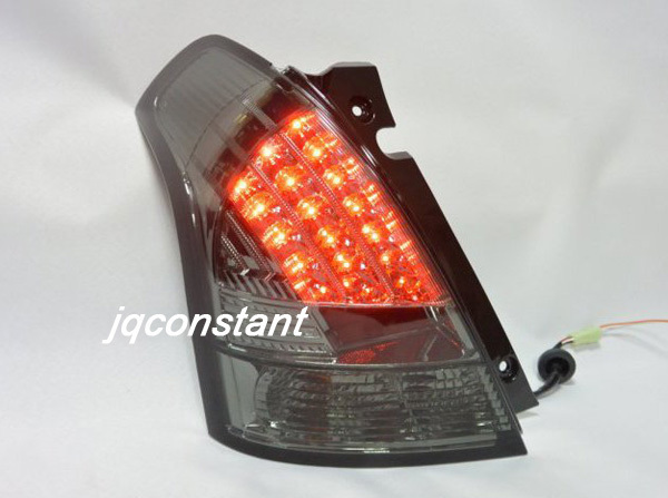 左右セット 2004-2009y スイフト ZC系 クリスタル LEDテールランプ スモークレンズ拍卖