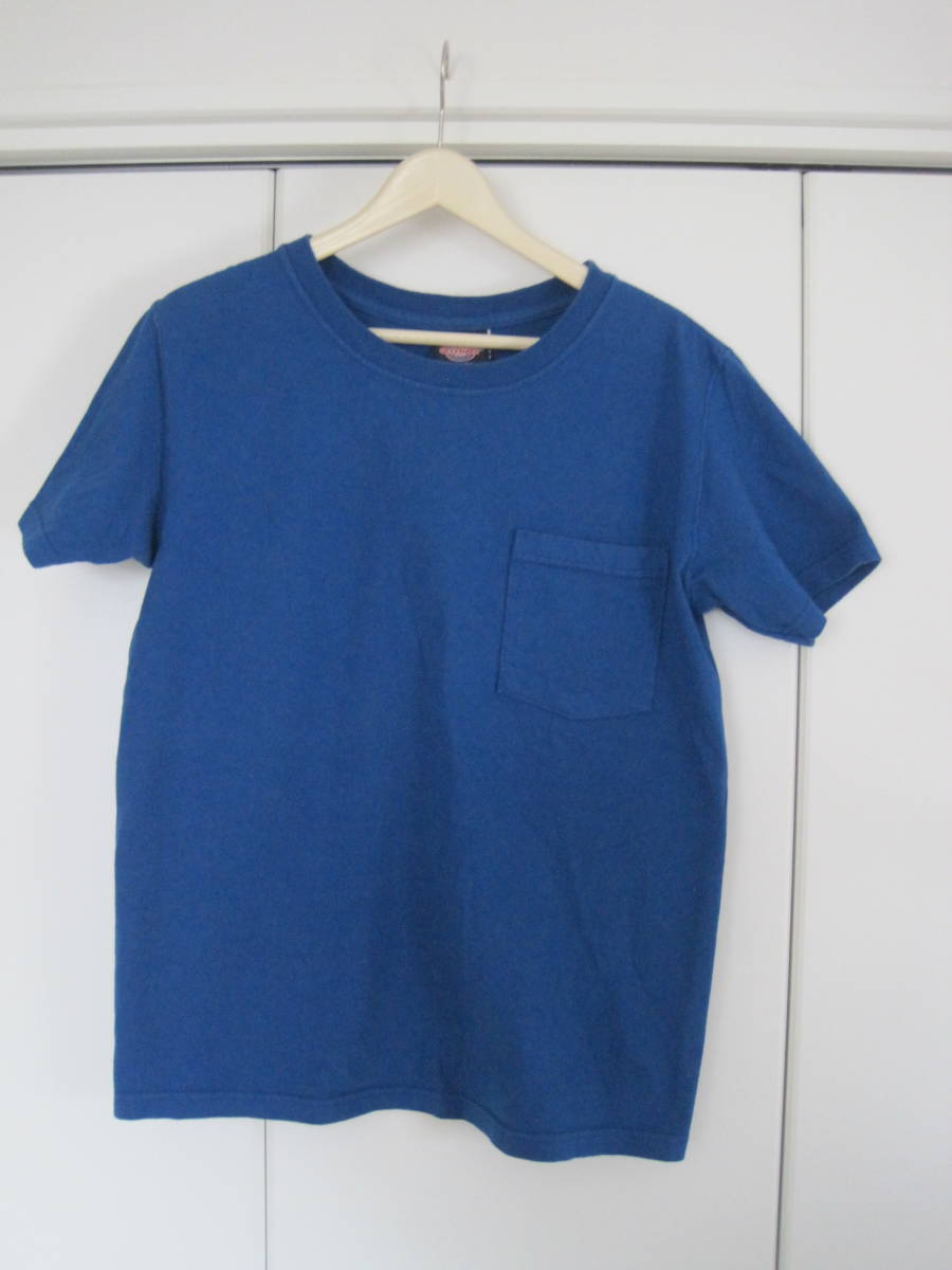 アメリカ製 Goodwear グッドウエア ポケットTシャツ Slim Fit Mですが小さめです拍卖