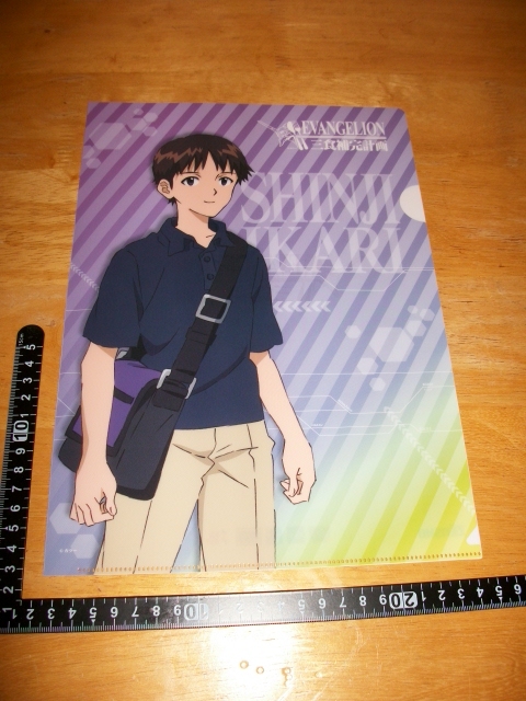 ●○はま寿司 エヴァンゲリオン 碇シンジ クリアファイル○●拍卖