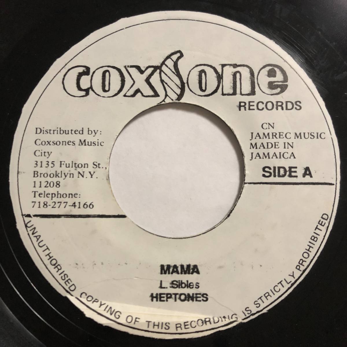 試聴 / HEPTONES / MAMA /Studio One/Coxsone/Reggae/Rocksteady/big hit !!/7inch拍卖
