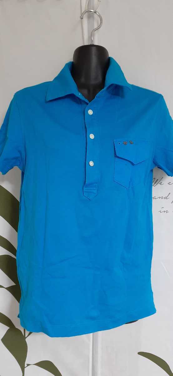 Y 3/4 ナカノヒロミ hiromichi 日本製 サイズM 半袖シャツ ブルー拍卖