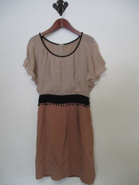 Diagramグレースコンチネンタルピンクシルクワンピース(USED)30121)拍卖