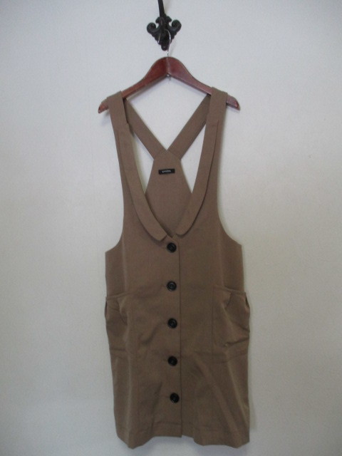 EMODAベージュデザインサロペット(USED)30121②)拍卖