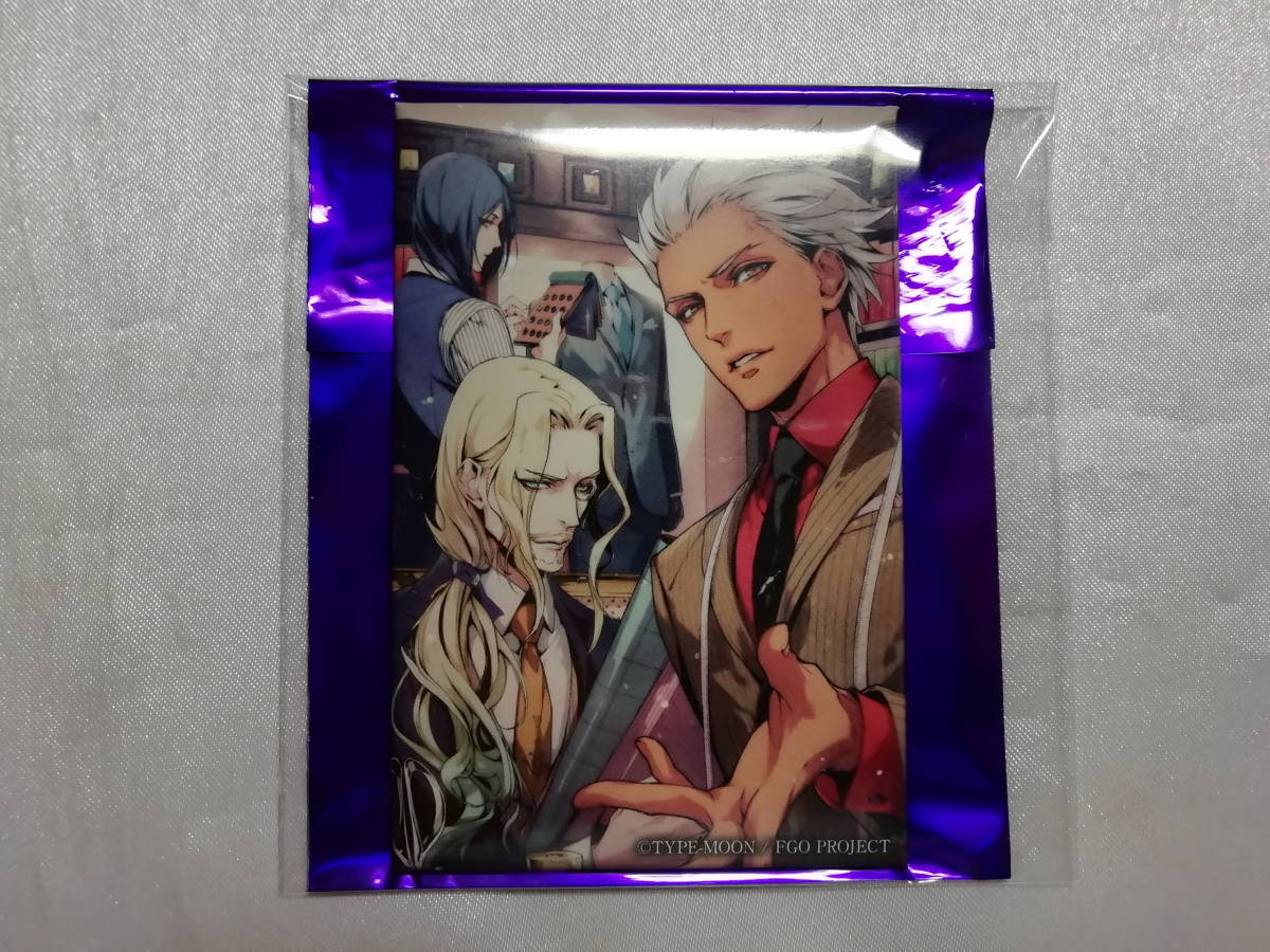 中古品 Fate/Grand Order カルデアボーイズコレクション アフターパーティー 2020 エクスクルーシブ・テイラー スクエア缶バッジ2020拍卖