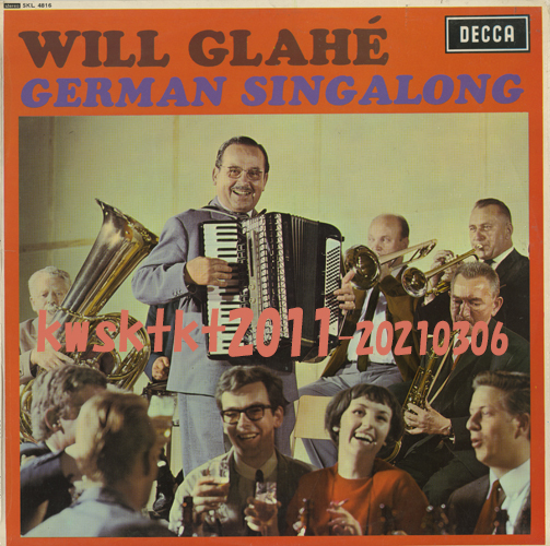 SKL-4816★Will Glahe German Singalong拍卖