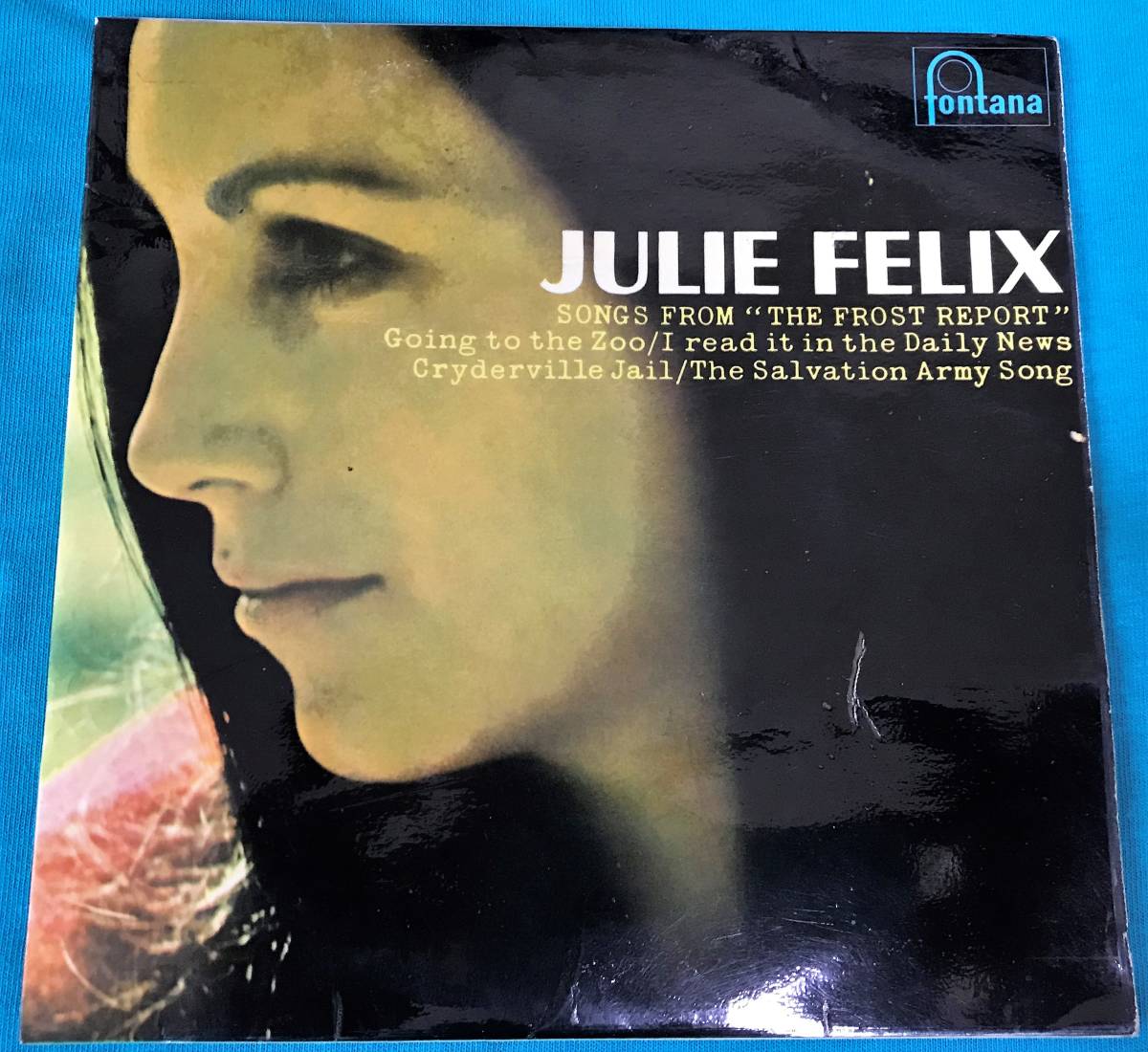 EP●Julie Felix / Songs From The Frost Report UKオリジナル盤TE.17474拍卖